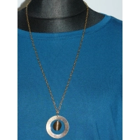 Bluzka Sonia w luźnym stylu oversize krótki rękaw - indygo